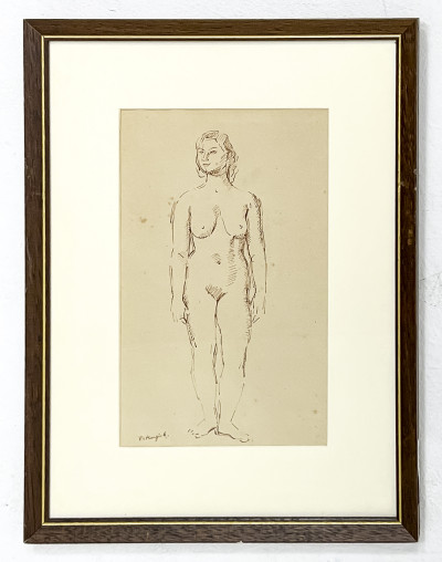 Bernard Karfiol - Study of a Standing Nude