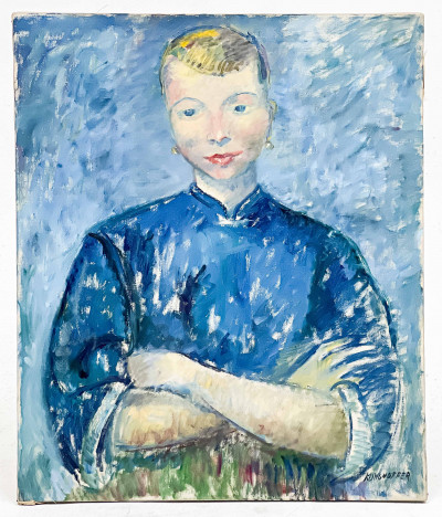 Clara Klinghoffer - Portrait of a Blonde Woman in her Thirties