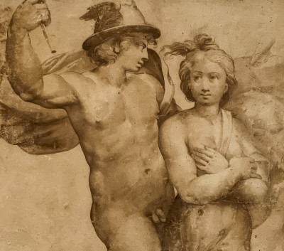 Anonymous - Classical Scene with Hermes
