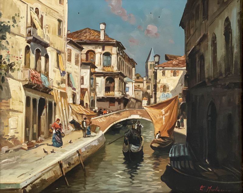 Various Artists - Venetian Canal and Other Scenes, Original Works, Group of 7