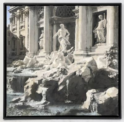 Stan Pitri - View of the Trevi Fountain
