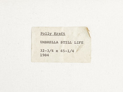 Polly Kraft - Umbrella Still Life