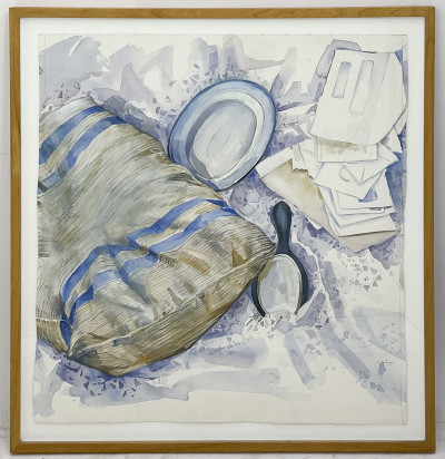 Polly Kraft - Untitled (Still Life with Mirror and Pillow)