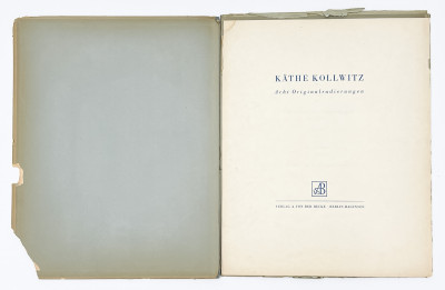 Käthe Kollwitz - Portfolio of Original Etchings (Partial)
