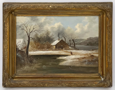 Artist Unknown - Winter Landscape