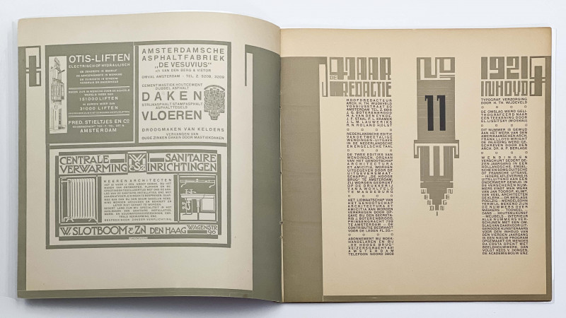 Wendigen Vol. 4: No. 11, Cover by El Lissitzky