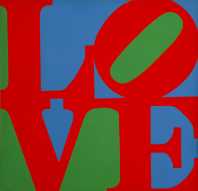 Image for Lot Robert Indiana - Love (2 Works)