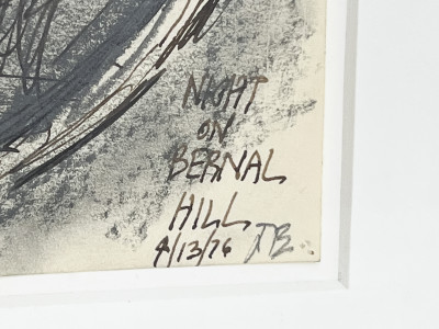 Jake Berthot - Night on Bernal Hill