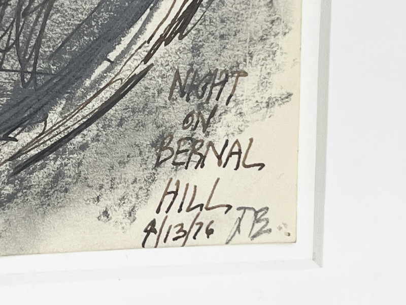 Jake Berthot - Night on Bernal Hill