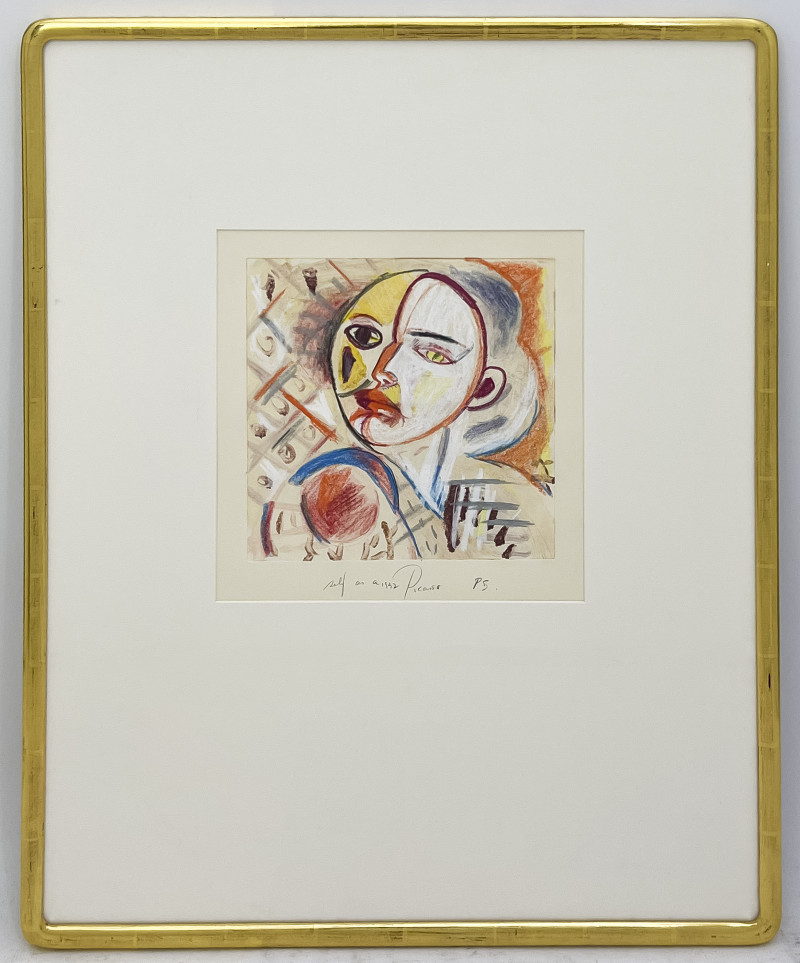 Pat Steir - Self as a 1932 Picasso