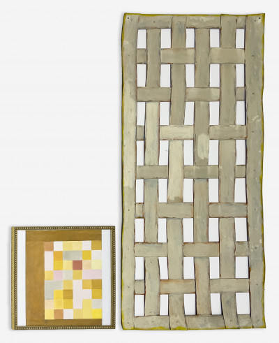 Image for Lot Tom Holland - Untitled (Geometirc Composition) / Malibu Series #27 (2 Works)