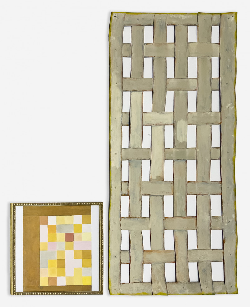 Tom Holland - Untitled (Geometirc Composition) / Malibu Series #27 (2 Works)