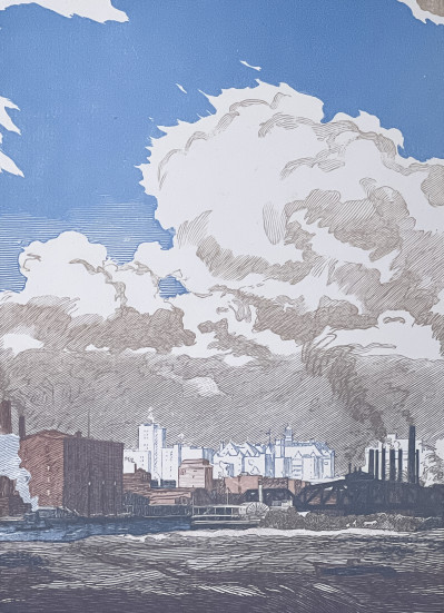 Image for Lot Rudolph Ruzika - City Skyline