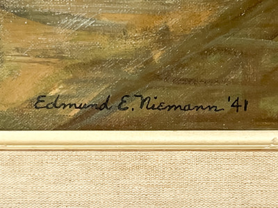 Edmund E. Niemann - Untitled (Times Square at Night)