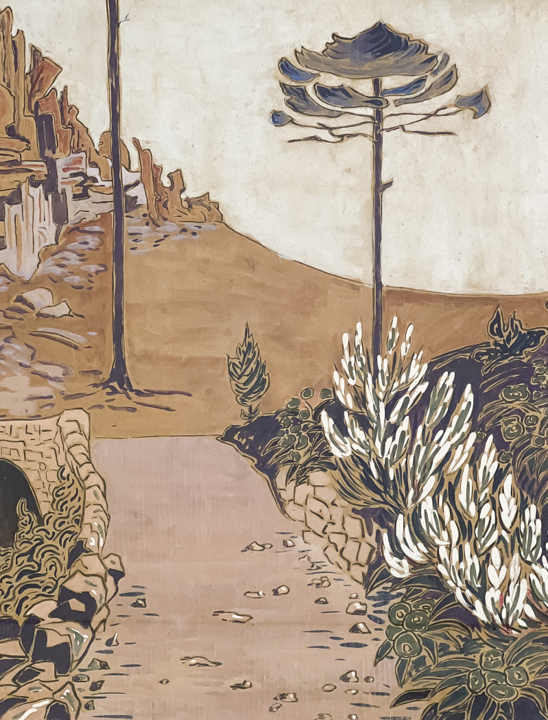 Unknown Artist - Desert Landscape