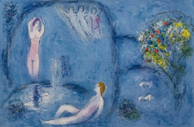 Image for Lot Marc Chagall - La Caverne des Nymphes