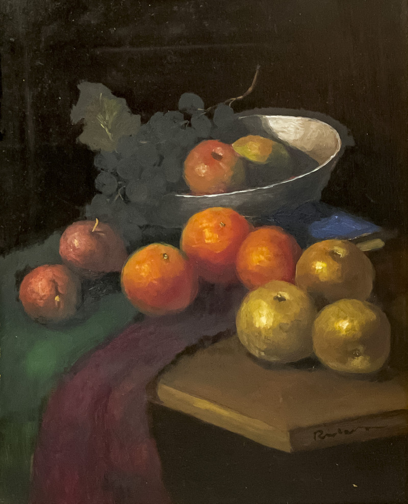 Unknown Artist - Still Life with Apples and Grapes