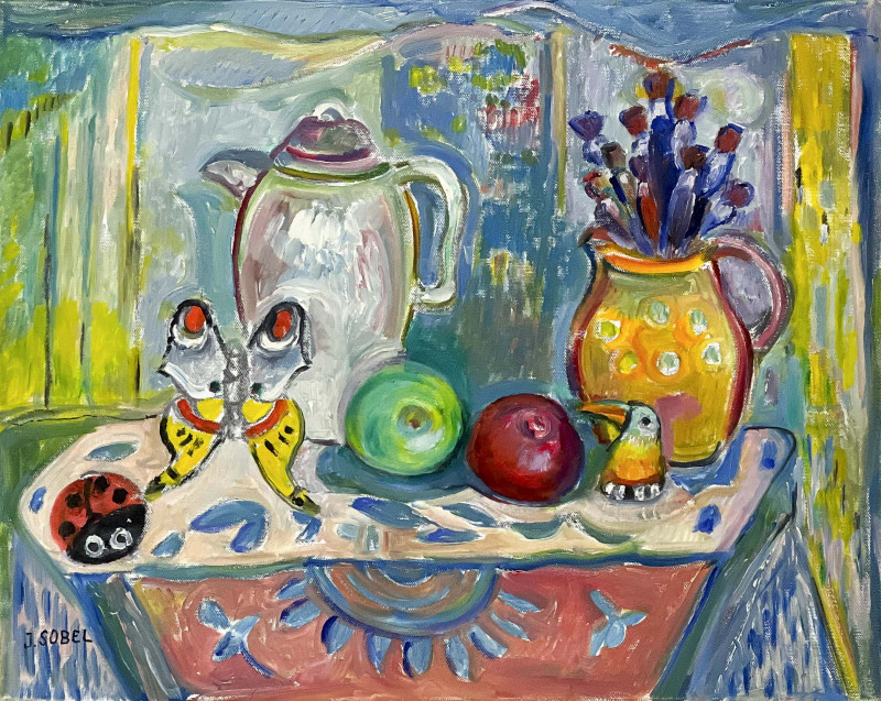 Judyta Sobel - Untited (Still Life with Yellow Pitcher)