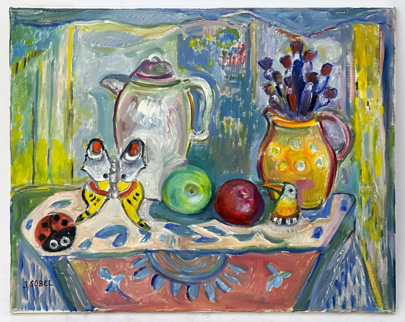 Judyta Sobel - Untited (Still Life with Yellow Pitcher)