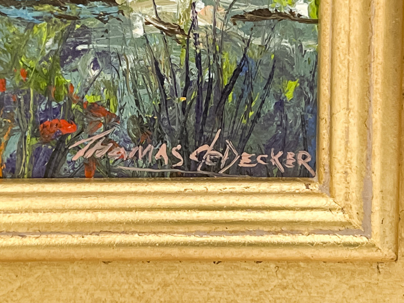 Thomas A. DeDecker - Lilies and Orange Flowers