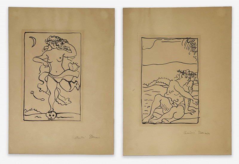 André Derain - Two Works on Paper