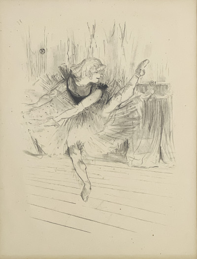 after Henri de Toulouse-Lautrec - The Grande Loge / Miss Ida Heath (2 Works)