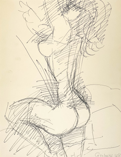 Image for Lot Marcel Gromaire - Nude Study