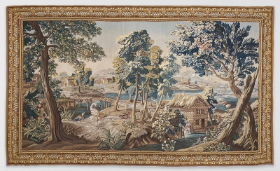 Image for Lot Aubusson Style Tapestry