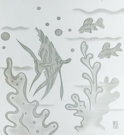 Image for Lot Pierre Dumas - Untitled (Fish)