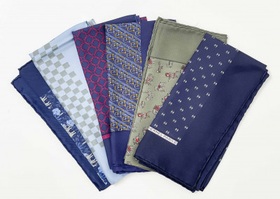 Image for Lot Hermès Silk Handkerchiefs, Group of 6