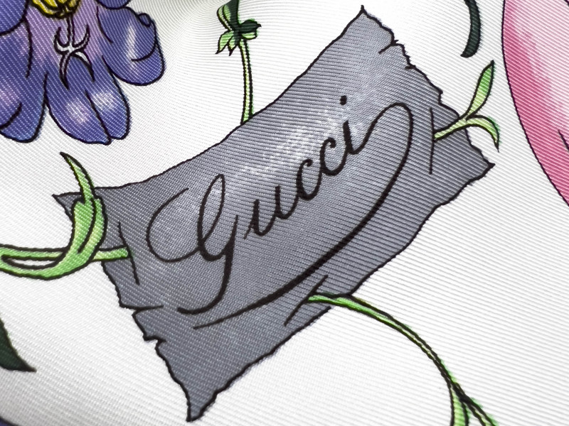 2 Gucci Silk Scarves