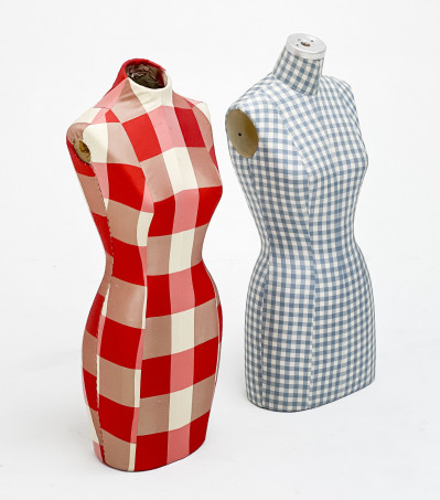 2 Geoffrey Beene Vintage Designer Mannequins