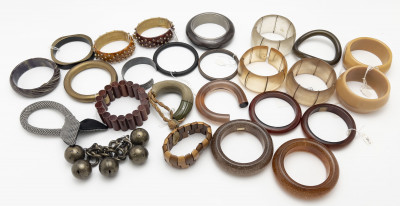 Image for Lot 24 Vintage Bracelets, Geoffrey Beene Archive