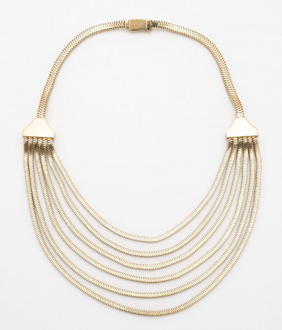 Tiffany & Co. 14K Gold Multi Strand Necklace
