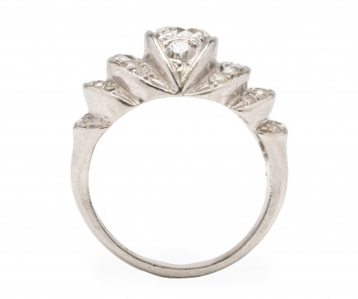 Platinum 1.2 Carat Diamond Ring