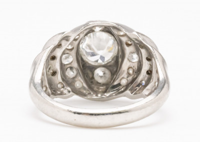 Platinum 1.2 Carat Diamond Ring