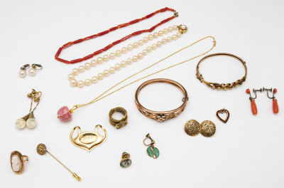 Collection of Gold and Other Jewelry