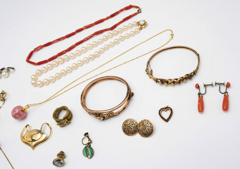 Collection of Gold and Other Jewelry