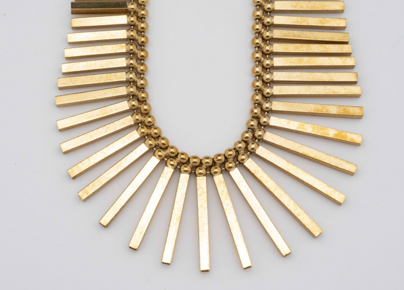 Unoaerre 14K Gold Fringe Necklace