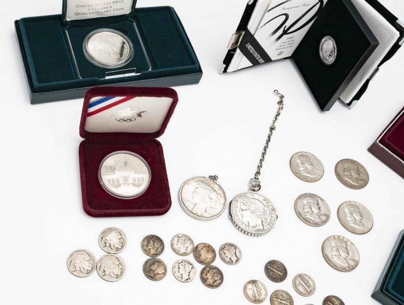 Platinum, Silver, and Nickel Coins