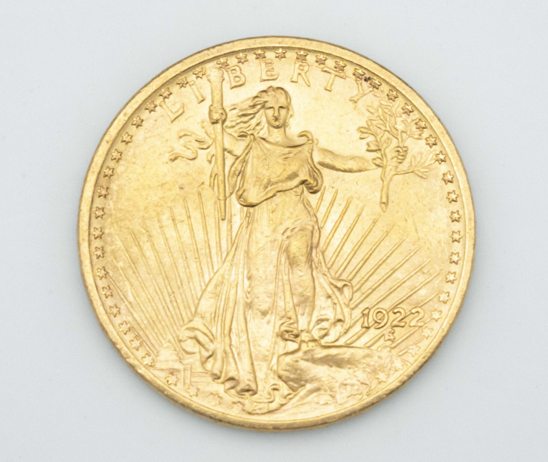 Saint Gaudens Gold Double Eagle Coin