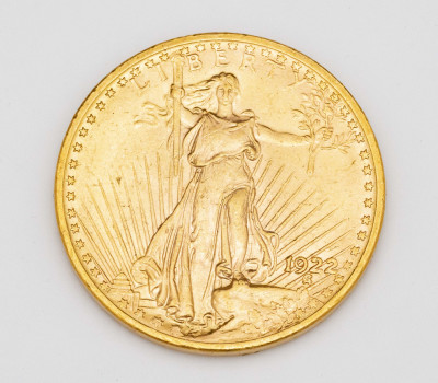 Image for Lot Saint Gaudens Gold Double Eagle Coin