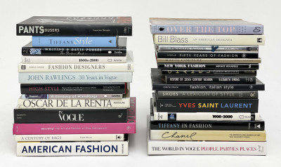 Image for Lot Collection Of 28 Fashion Reference Books
