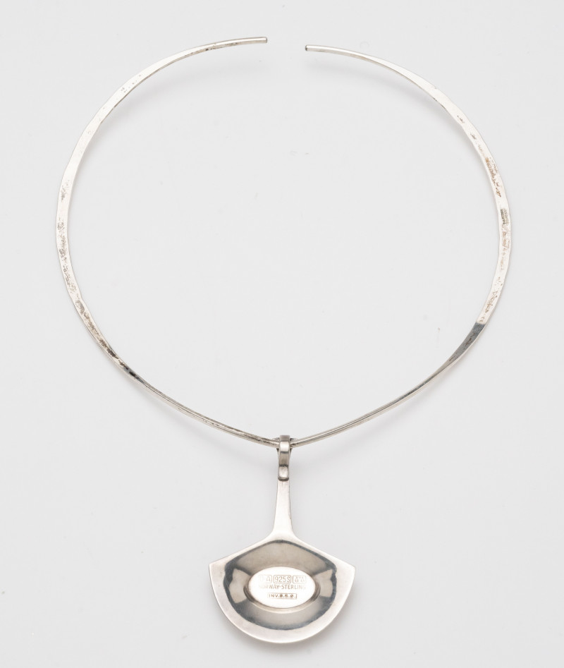 David Anderson Choker Necklace with 2 Pendants