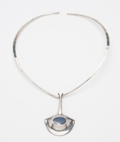 David Anderson Choker Necklace with 2 Pendants
