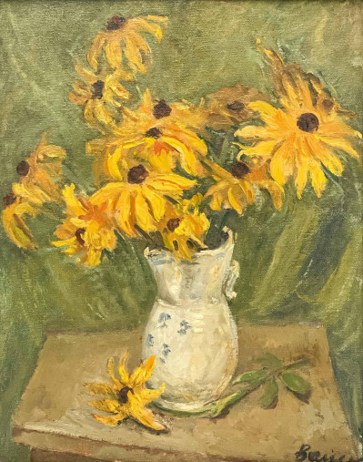 Image for Lot Albert Bela Bauer - Sunflowers