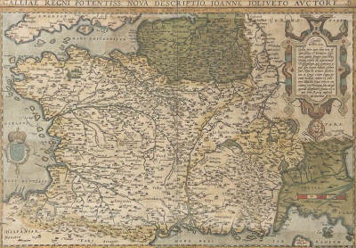 Abraham Ortelius, Maps of France and Italy, Group of 2