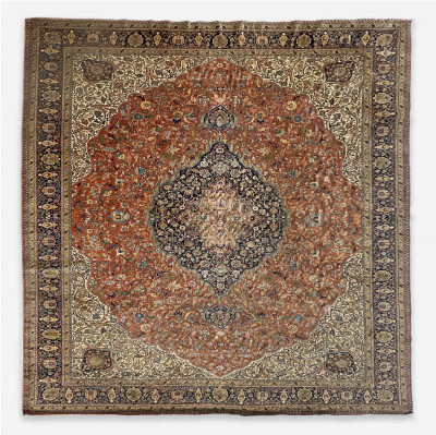 Image for Lot Persian Kashan Carpet