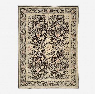 Image for Lot Contemporary Floral Handmade Carpet