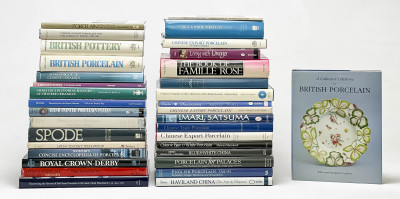Image for Lot Collection of 34 Ceramic Reference Books